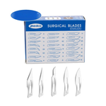 Surgical Scalpel Blades Carbon Steel Box of 100 - Various Sizes Available