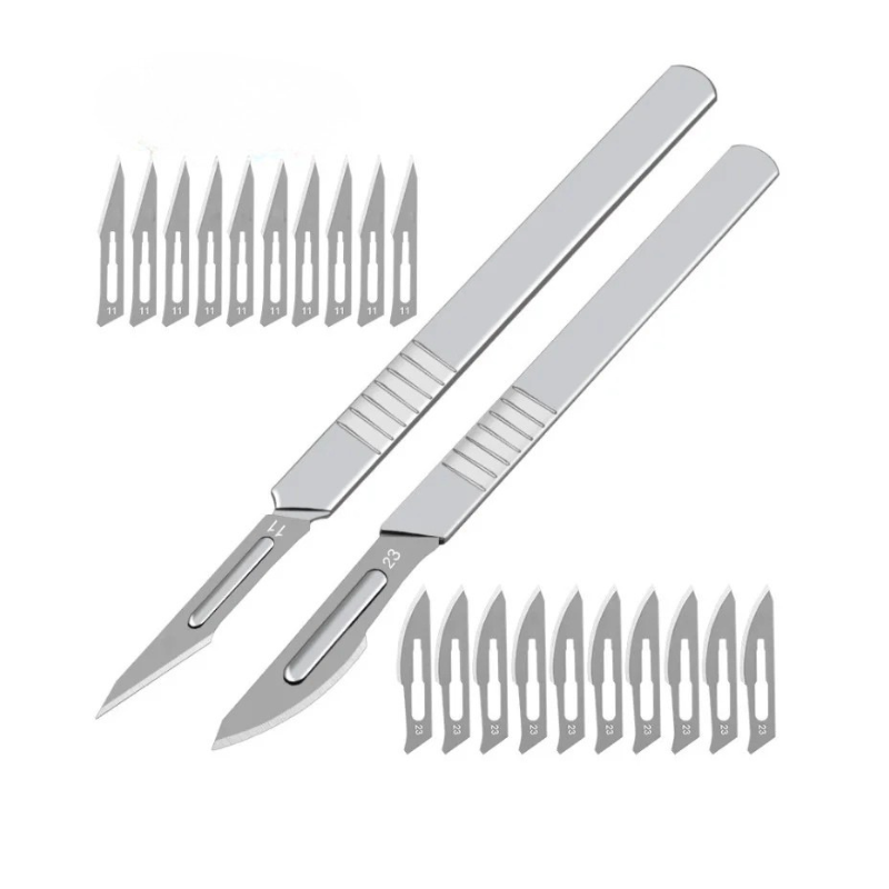 Surgical Scalpel Blades Carbon Steel Box of 100 - Various Sizes Available