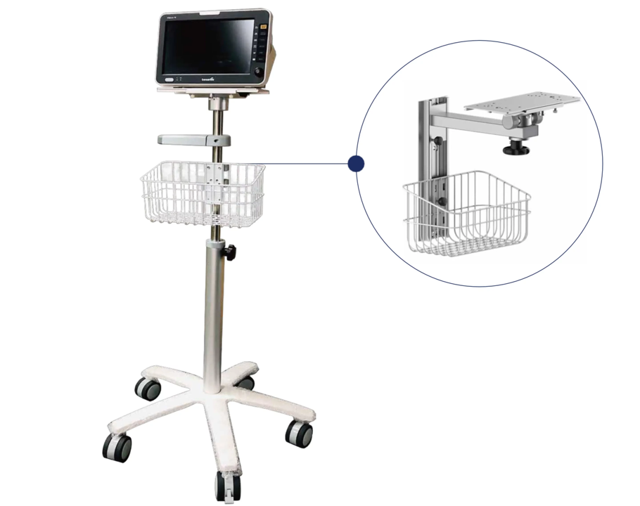 Vetvue & Touch Monitor Mobile Trolley