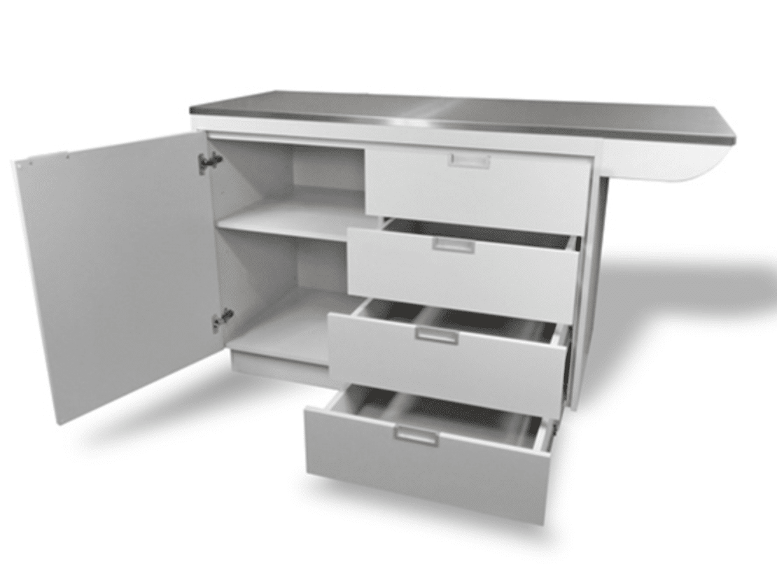 Consult Table Premier - With Cabinet & Draws 150 x 60 x 90cm