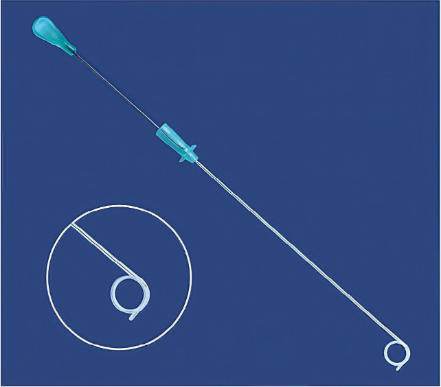 PU Cat Catheter - Pigtail Type