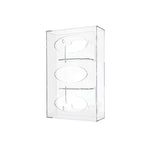 Acyrlic Clear Glove Dispenser 3 Tier