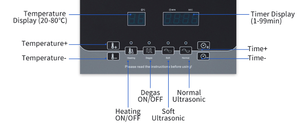 Ultrasonic Cleaner 6.0L 150W