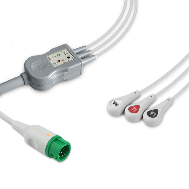 Generic Mindray/EDAN 3 Lead ECG 12 Pin