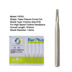Dental Carbide Bur FG701 19mm (Pack of 5)