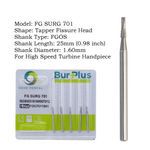 Dental Carbide Bur FGSURG701 25mm (Pack of 5)