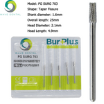 Dental Carbide Bur FGSURG703 25mm (Pack of 5)