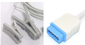 GE Ohmeda SpO2 sensor, 3m vet clip