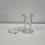 Microscope Coplin Glass Jar with Lid