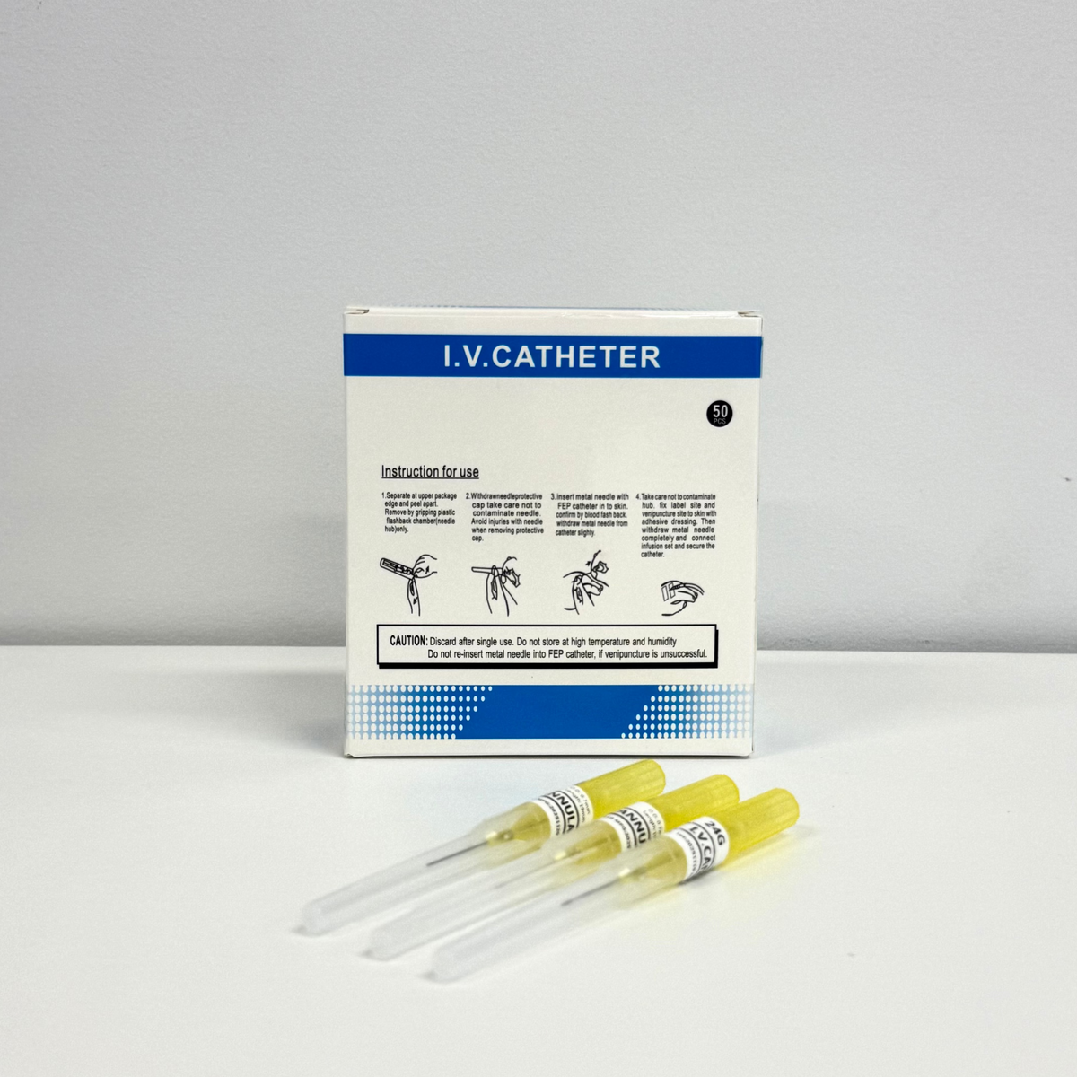 Medco IV Catheters (Box of 50) - Various Sizes Available