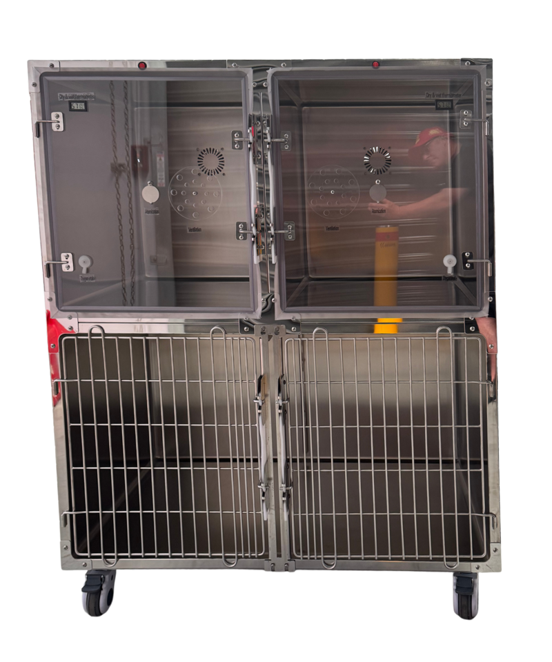 Cage Bank 1120 S/Steel Mobile & O2 Therapy