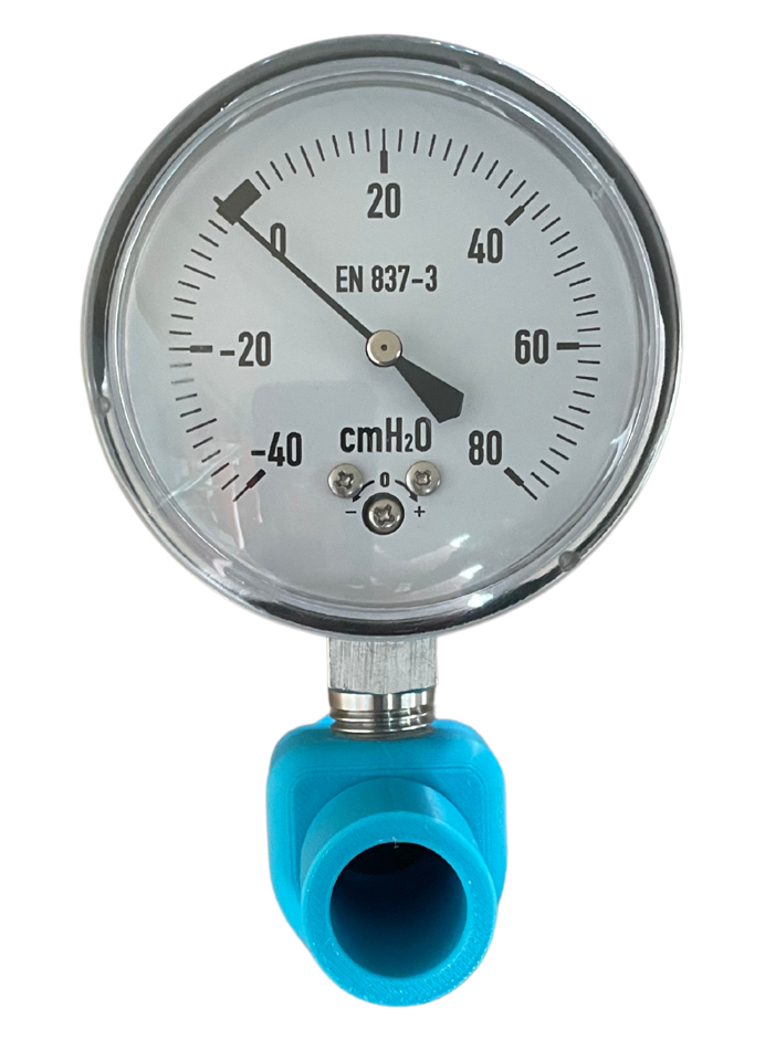 Anaesthesia Manometer with T-Piece