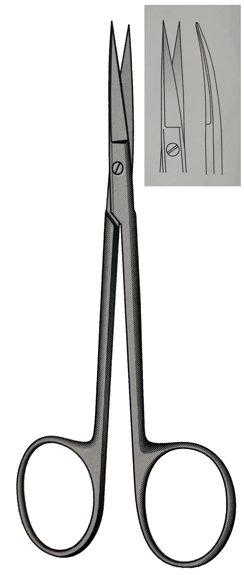 Iris Operating Scissor - 11.5cm Sharp Curved