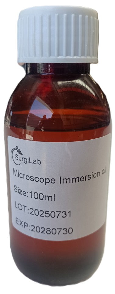 Microscope Immersion Oil 100ml Bottle