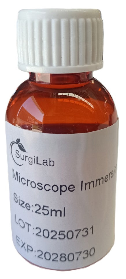 Microscope Immersion Oil 25ml Bottle