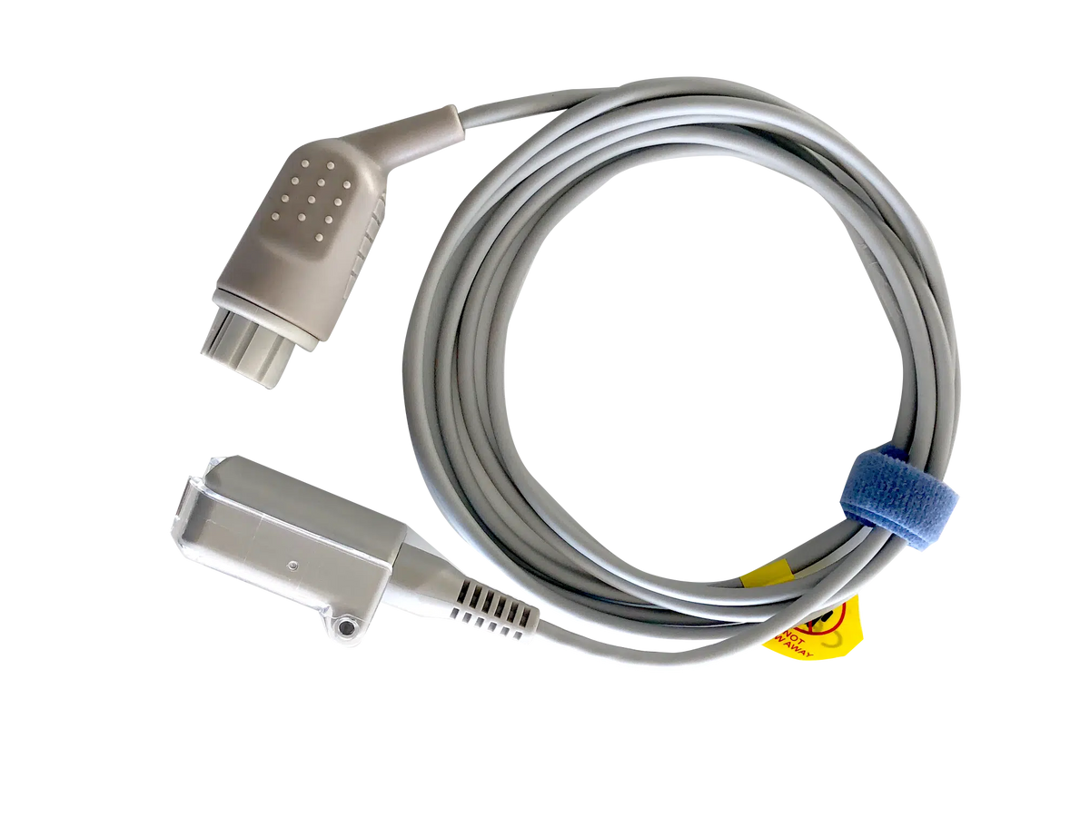Vet1 GE Datex to DB9 pin SPO2 adapter cable, 2.4m