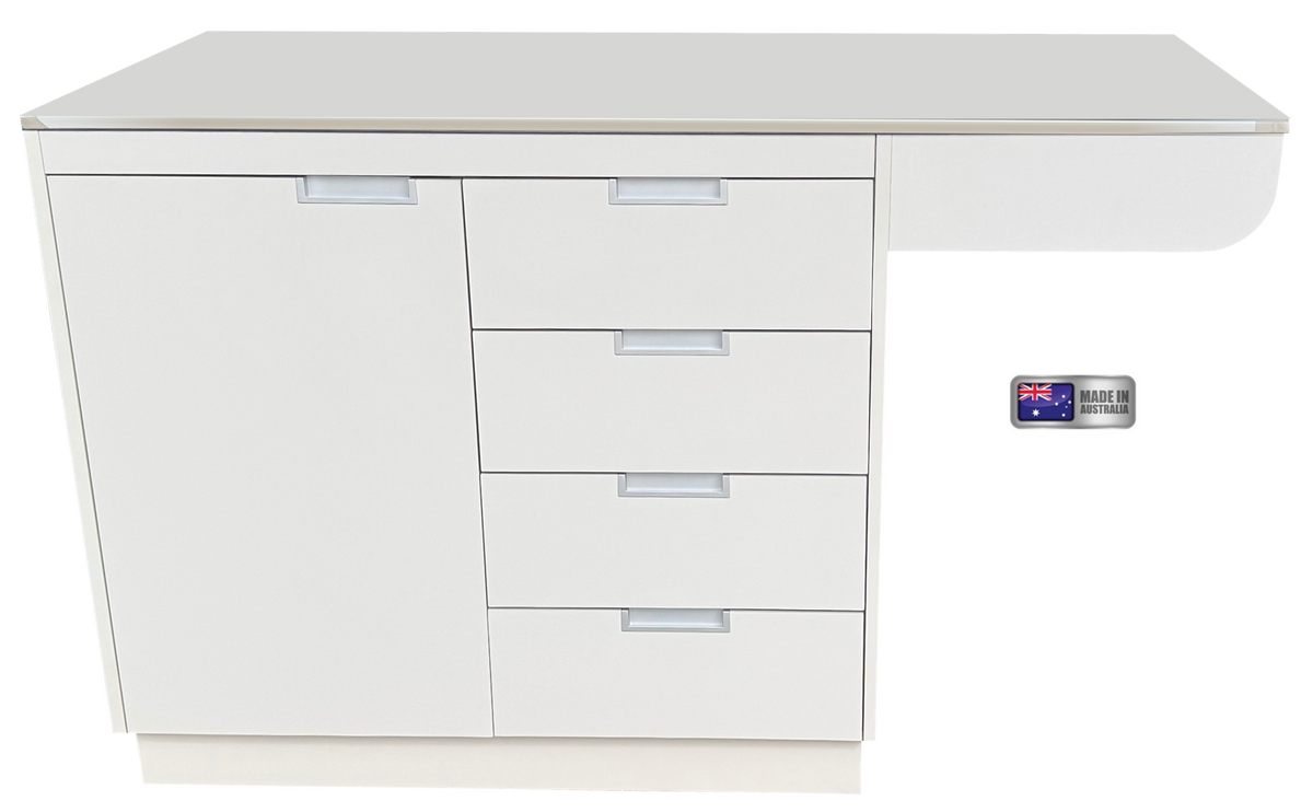 Consult Table Premier - With Cabinet & Draws 150 x 60 x 90cm