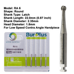 Dental Carbide Bur RA 6 19mm (Pack of 5)