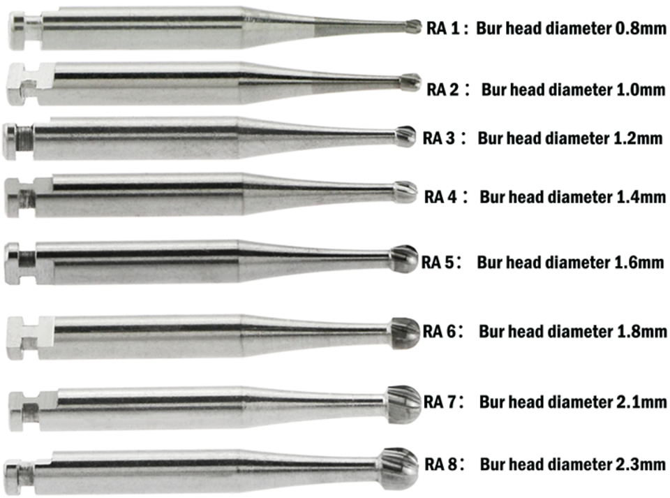 Dental Carbide Bur RA 699 19mm (Pack of 5)