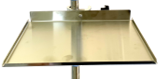 Vet1 IV Pole Mounted Flat S/S Tray