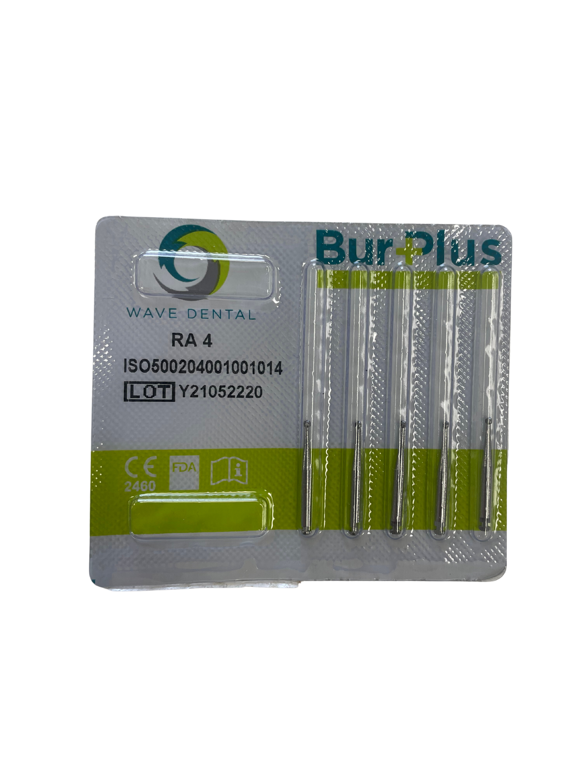 Dental Carbide Bur RA 4 19mm (Pack of 5)