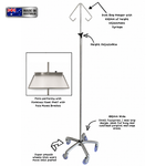 Vet1 Razor Stainless IV Pole
