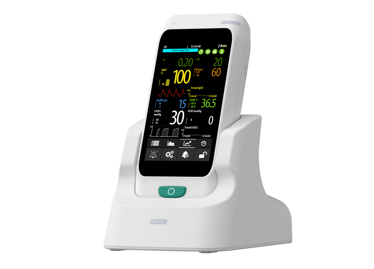 VM30B SPO2, PR, TEMP, Internal ETCO2 S/Stream