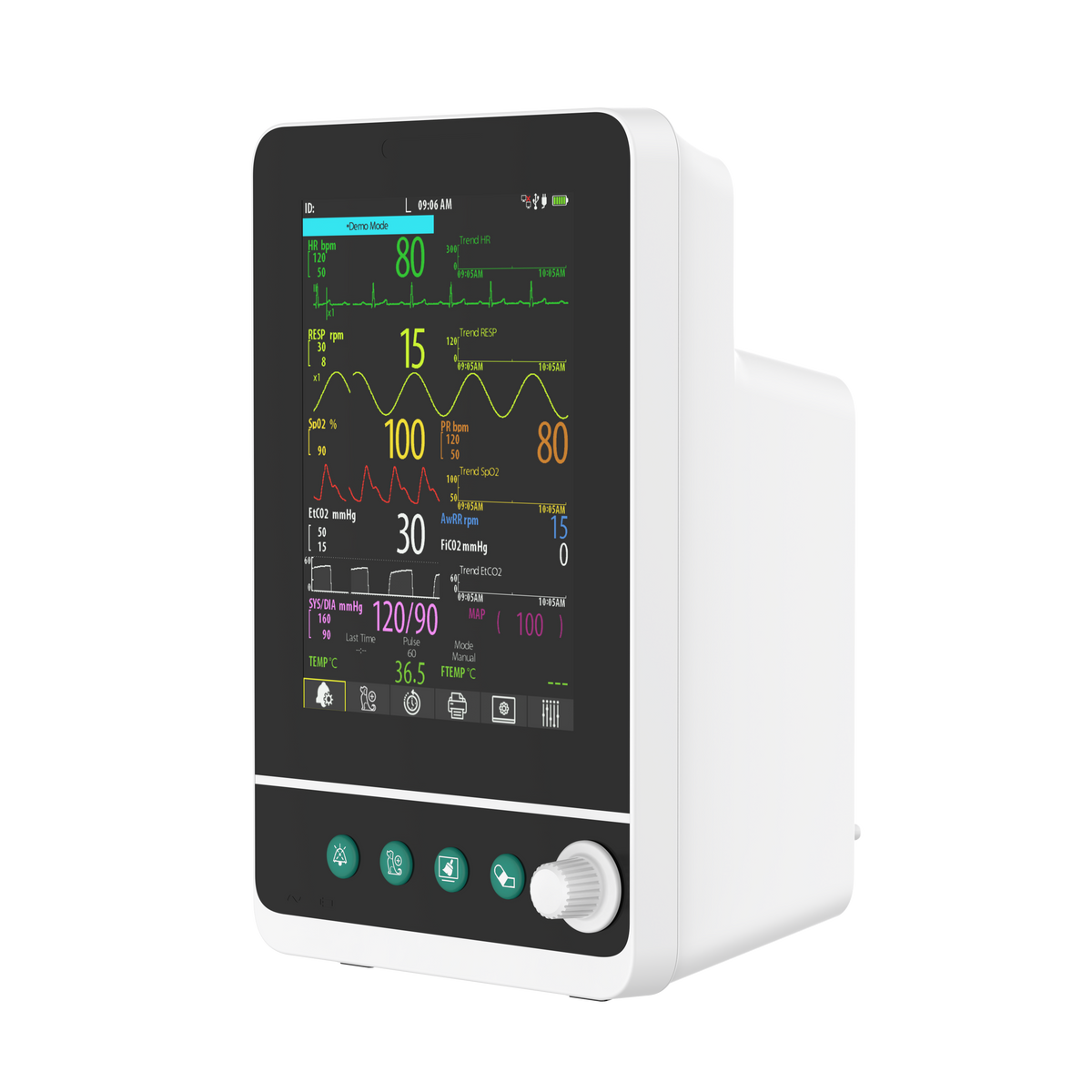 VM800 Multiparameter Monitor 8" Screen