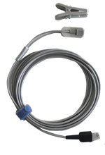 Vet1 Palco Veterinary tongue clip SPO2 sensor, 3m with 2 x Y clips. 1 x small and 1 x large.