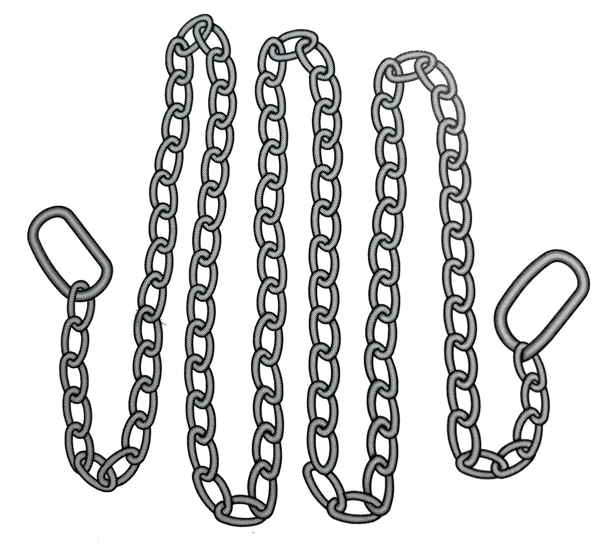 Stainless Steel Calving Chain - Length = 190 cm