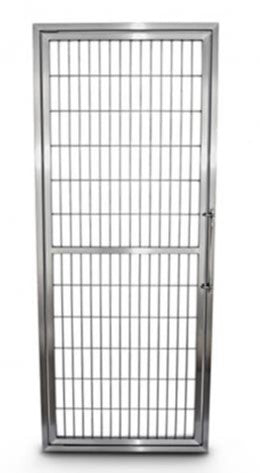 Kennel Door Rev S/Steel - 90cm x 200cm
