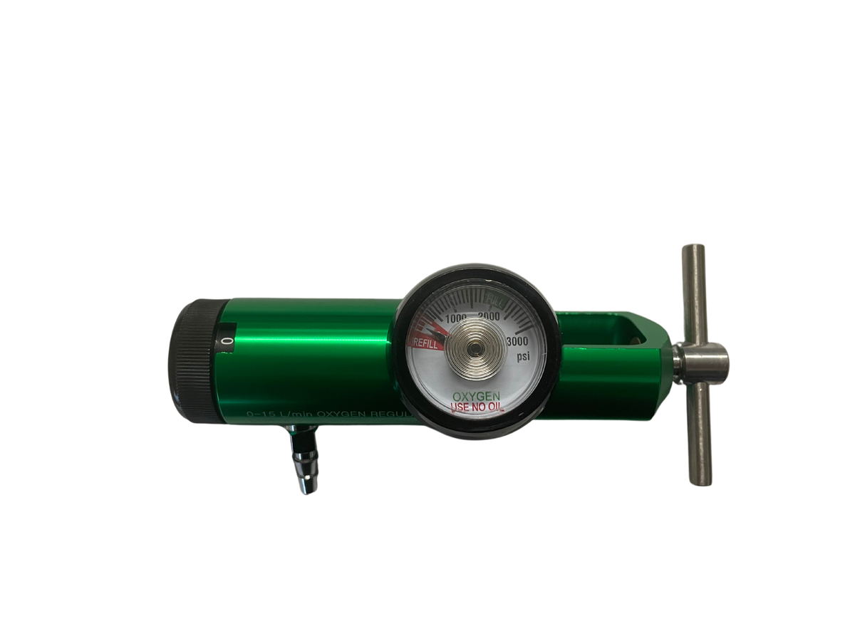 O2 Click Regulator Floline Pin Index 0-15lpm