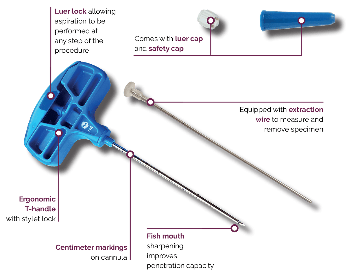 Osteo-J - Disposable Bone Marrow Biopsy Needle