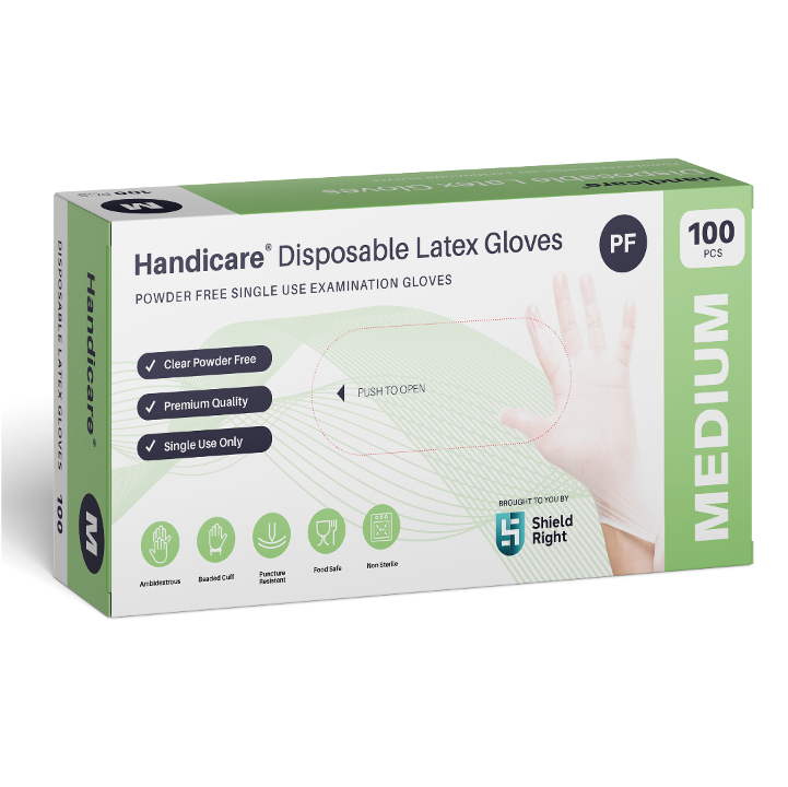 Latex Glove Powder Free