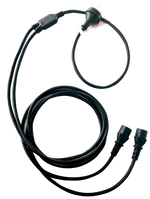 Dual Power Cord from Single Inlet 2M Length