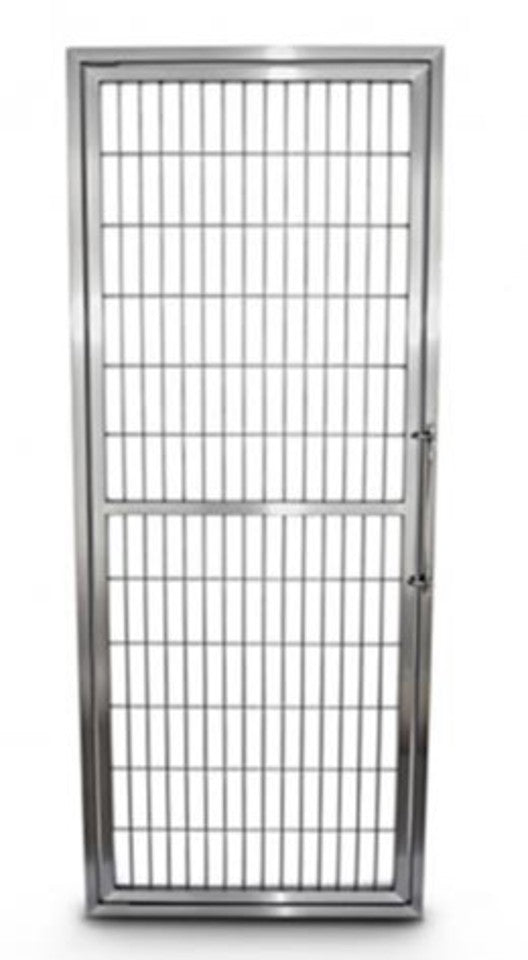 Kennel Door Rev S/Steel - 90cm x 200cm