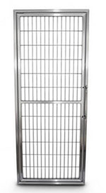 Kennel Door Rev S/Steel - 90cm x 200cm