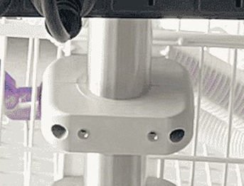 Anaesthetic Machine Pole Mount Bracket