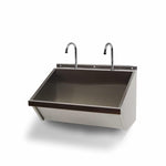 Double Scrub Sink Stainless Steel