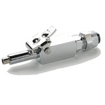 1/4" Male Q.D Coupler with shut-off valve