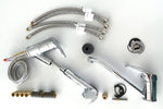 Plumbing set for Tubs - 1 X Mixer Tap Set 1 X Shower Mixer Tap set and brass fittings / includes drain