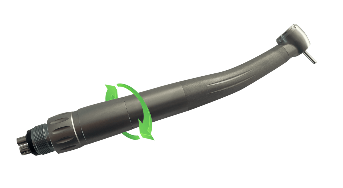 High Speed LED Handpiece , NSK Coupling Type fitting, Push Lock 4 hole midwest