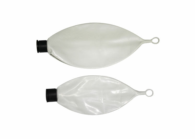 1L Grey Rebreathing Bag Latex Free