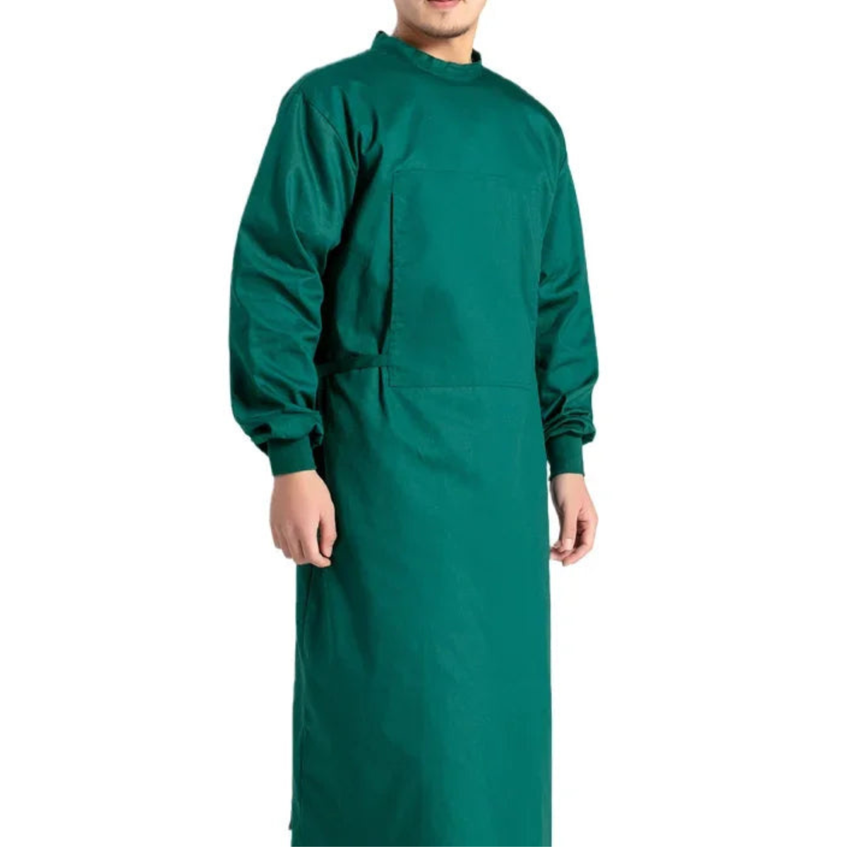 Unisex Cotton Long Sleeved Surgical Gown