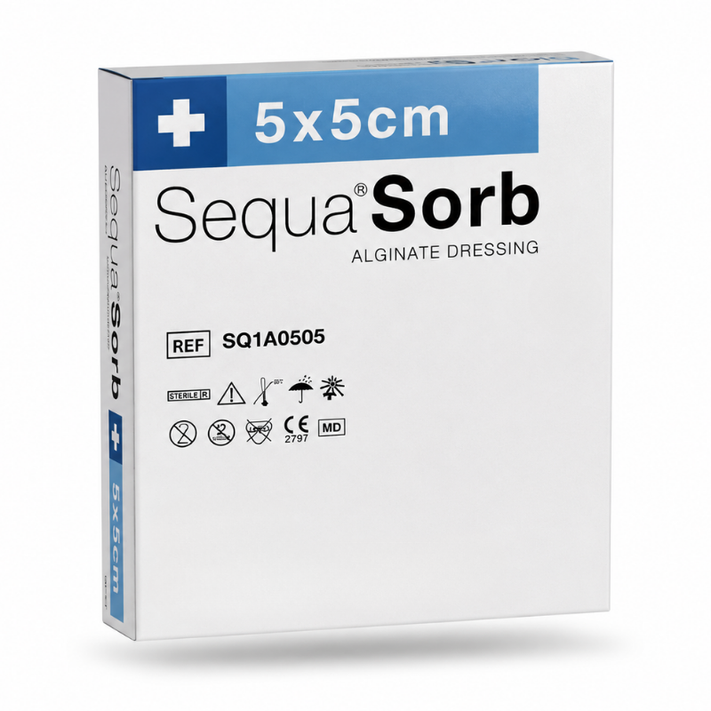 Alginate Wound Dressing 5cm x 5cm (each)