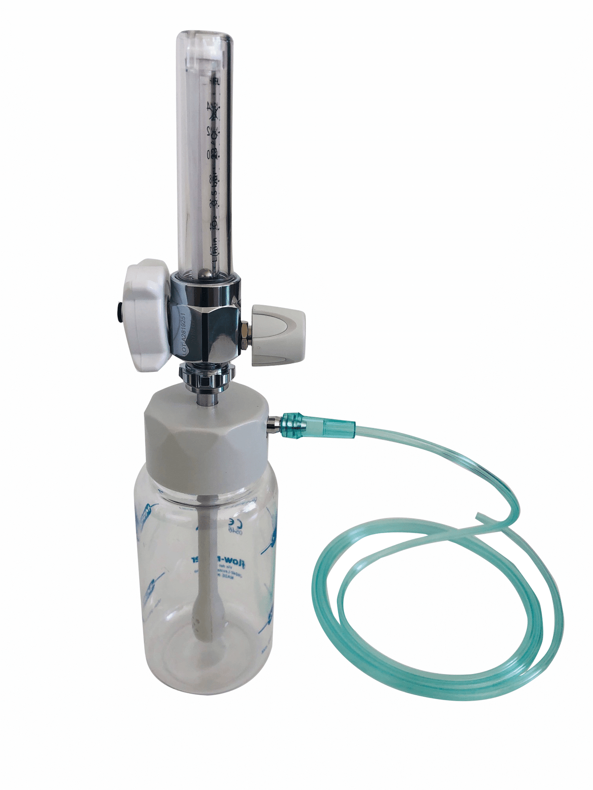 Oxygen therapy flowmeter 0-15LPM & Jar Wall Mount