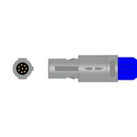 Generic EDAN SPO2 Ext Cable 8 Pin to DB9
