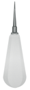 Luxator 1mm White Plastic Handle