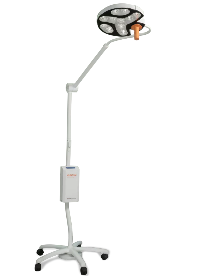 CLED38 LED Mobile Trolley Mounted Procedure Light 100,000 LUX