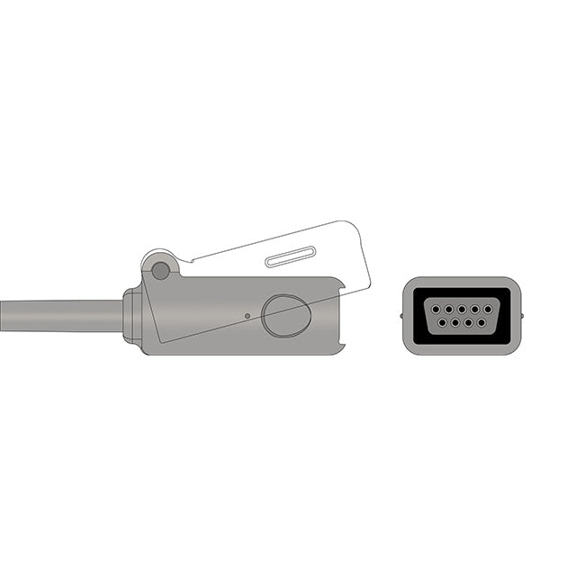 Mindray Comp SpO2 Sensor Cable 6 pin